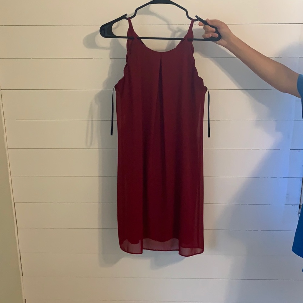 Red dress